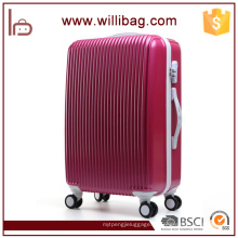 Красочные необычные путешествия тележка для багажа дешевые ABS чемодан